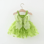Vestido Infantil Asa de Borboleta