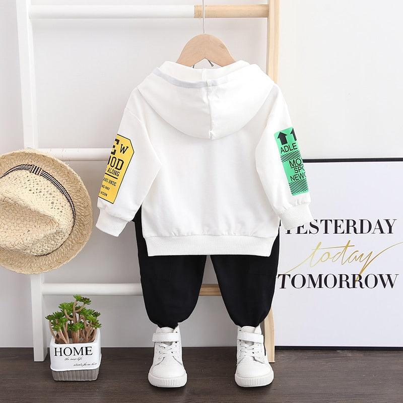 Conjunto Infantil Masculino com Capuz