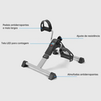 Mini Bike portatil com contador para exercicios idoso