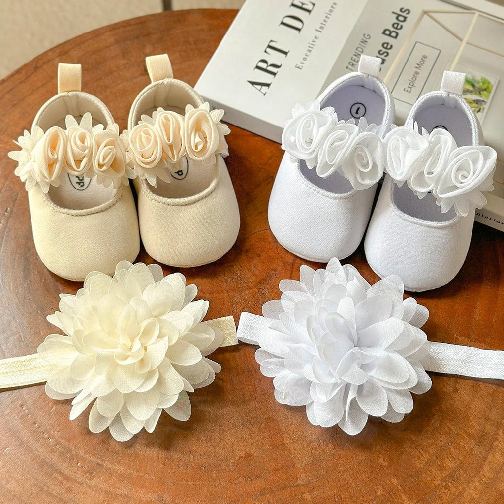 Sapato Floral + Tiara