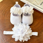 Sapato Floral + Tiara