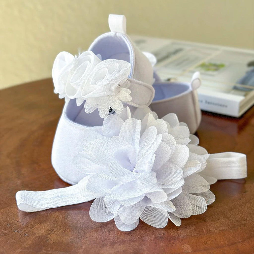 Sapato Floral + Tiara
