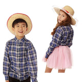 Camisa Xadrez Infantil AZUL Céu Estrelado