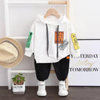 Conjunto Infantil Masculino com Capuz