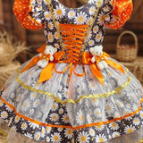 Vestido Caipira Margarida Encantada
