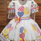 Vestido de Festa Junina - Noivinha