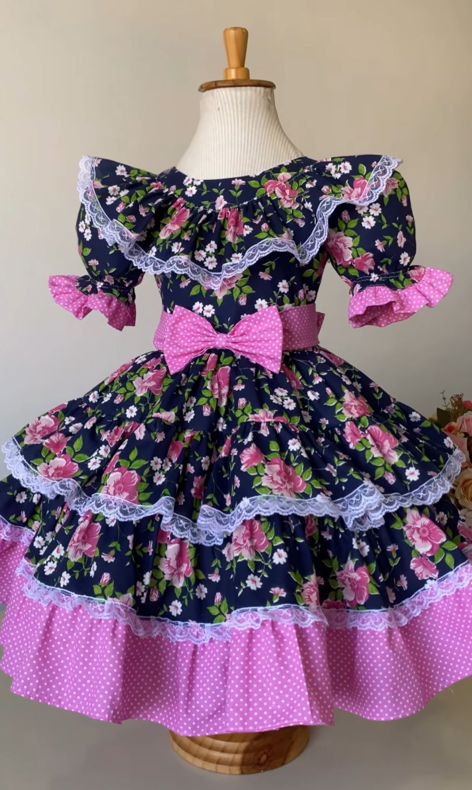 Vestido de Festa Junina - Todo Florido