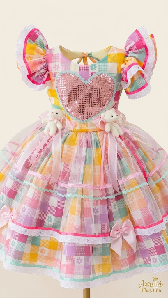 Vestido Festa Junina - Candy Encantada