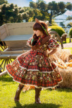 Vestido Junino Maria Bonita Encantada - Cangaceira Luxo